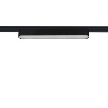 Foco Carril Linear LED Magnético 25mm SuperSlim 12W 48V Preto 222mm