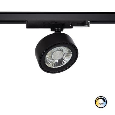 Foco Carril LED Trifásico 20W Onuba CCT Negro