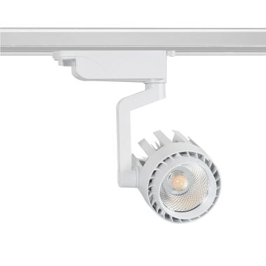 Foco Carril LED Monofásico 30W Dora Blanco