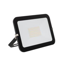 Product Foco Proyector LED 50W 120lm/W IP65 Slim Cristal Negro
