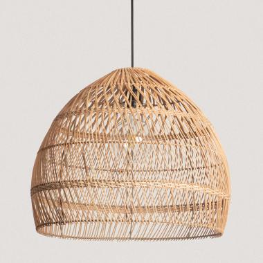 Candeeiro Suspenso Rattan Yamil Ø550 mm ILUZZIA