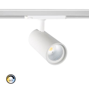 Foco Carril LED Trifásico 30W CCT New d'Angelo Blanco CRI90 PHILIPS Xitanium