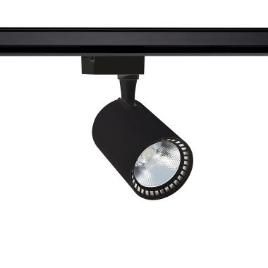 Foco Carril LED Monofásico 40W Bron Negro