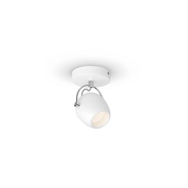 Candeeiro de Teto LED com Um Foco PHILIPS Rivano 4.3W