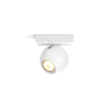 Candeeiro de Teto White Ambiance Um Foco GU10 PHILIPS Hue Buckram Extensión Branco