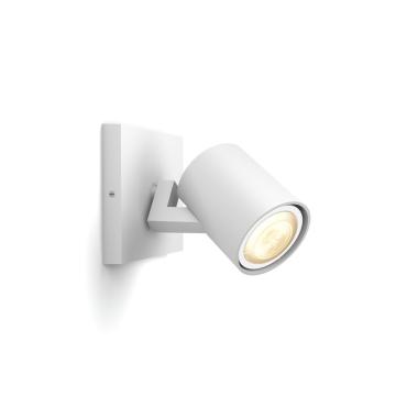 Candeeiro de Parede White Ambiance Um Foco GU10 PHILIPS Hue Runner Branco