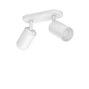 Candeeiro de Teto White Color 2x6W PHILIPS Hue Fugato