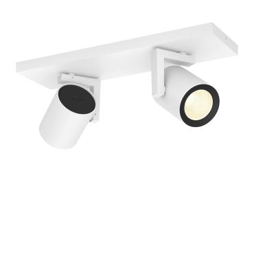 Candeeiro de Teto White Color 2x6W PHILIPS Hue Argenta Várias opções