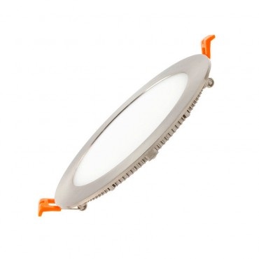 Product Placa LED Circular SuperSlim 12W Silver Corte Ø 155 mm