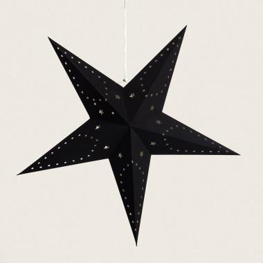 Estrella LED Papel con Batería 60 cm Wensha