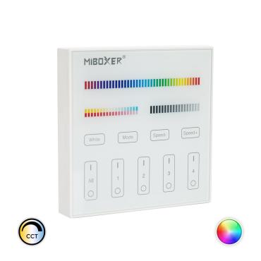 Product Mando RF para Regulador LED RGB + CCT 4 Zonas MiBoxer B4