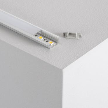Product Perfil de Aluminio Empotrable con Tapa Continua para Tiras LED de hasta 12 mm