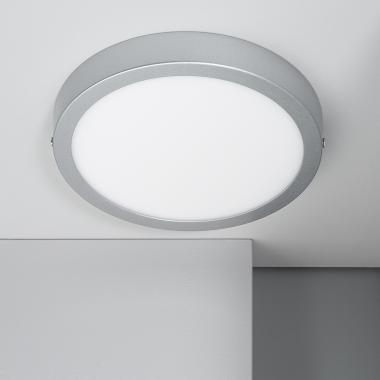 Plafón LED 18W Circular Aluminio Ø210 mm Slim CCT Seleccionable Galán SwitchDimm