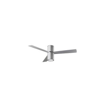 Ventoinha de Teto Formentera Cinza Lâminas Reversíveis 132cm Motor AC LEDS-C4 30-4393-N3-M1 Cinzento