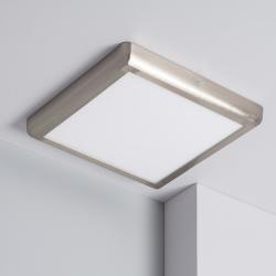 Product Plafón LED 24W Quadrado Metal 300x300 mm Design Silver