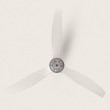 Produto de Ventoinha de Teto Silenciosa Branco Angistri com motor DC de 132 cm