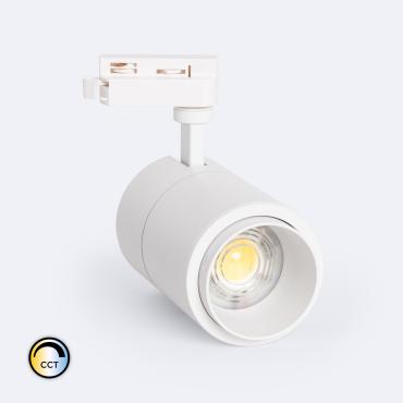 Foco Carril LED Monofásico 30W Regulable TRIAC CCT Pulyx Multiángulo 15-60º Várias opções