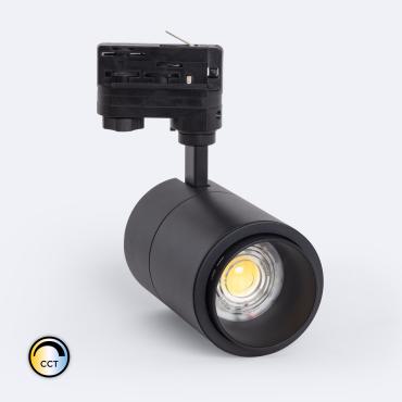 Foco Carril LED Trifásico 30W Regulável TRIAC CCT Pulyx Multiângulo 15-60º Várias opções