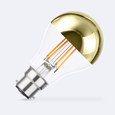 Lâmpada Filamento LED B22 8W 800 lm A60 Regulável Gold Reflect