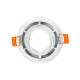 Producto de Aro Downlight Circular Design Blanco para Bombilla LED GU10 / GU5.3 Corte Ø 70 mm