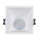 Produto de Foco Downlight Quadrado 45º GU10 6W Corte 85x85 mm baixo URG PC 