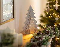 Árboles de Navidad con Luces Integradas