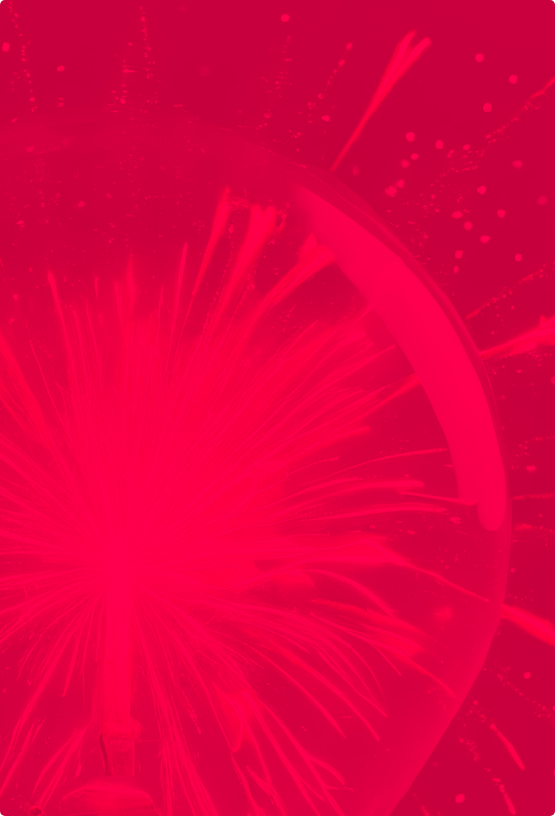 Imagen de fondo color rojo con fuegos artificiales 